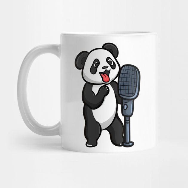 Singing Panda by Ryuga